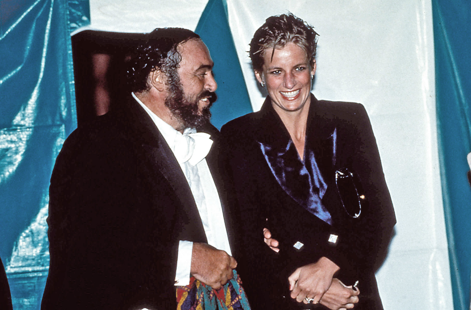Luciano Pavarotti mit Prinzessin Diana | Foto © Wild Bunch Germany