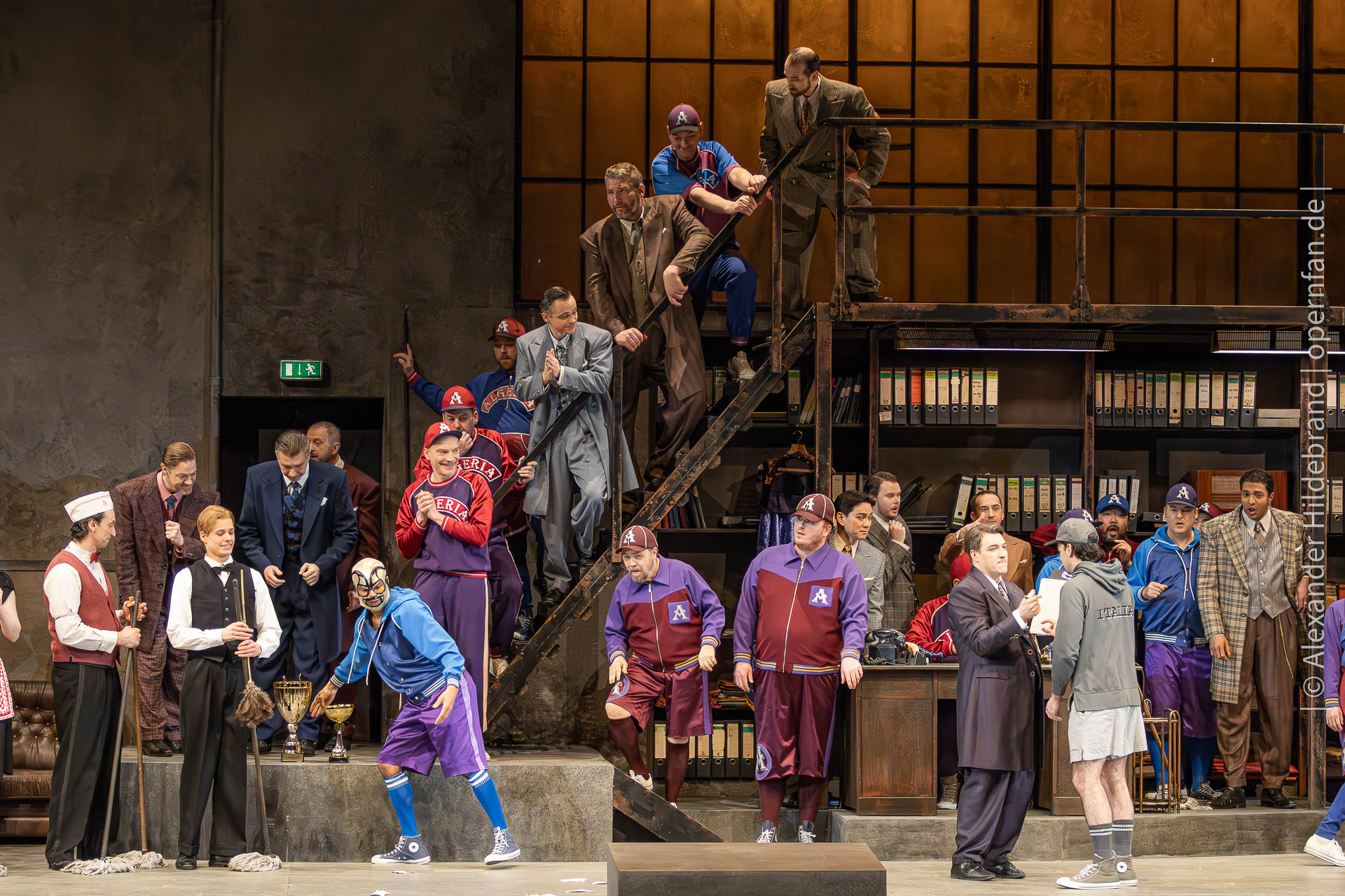 Ensemble und Chor der Deutschen Oper Berlin | Foto © Alexander Hildebrand | opernfan.de | Dob Italiana Algier Rossini 081