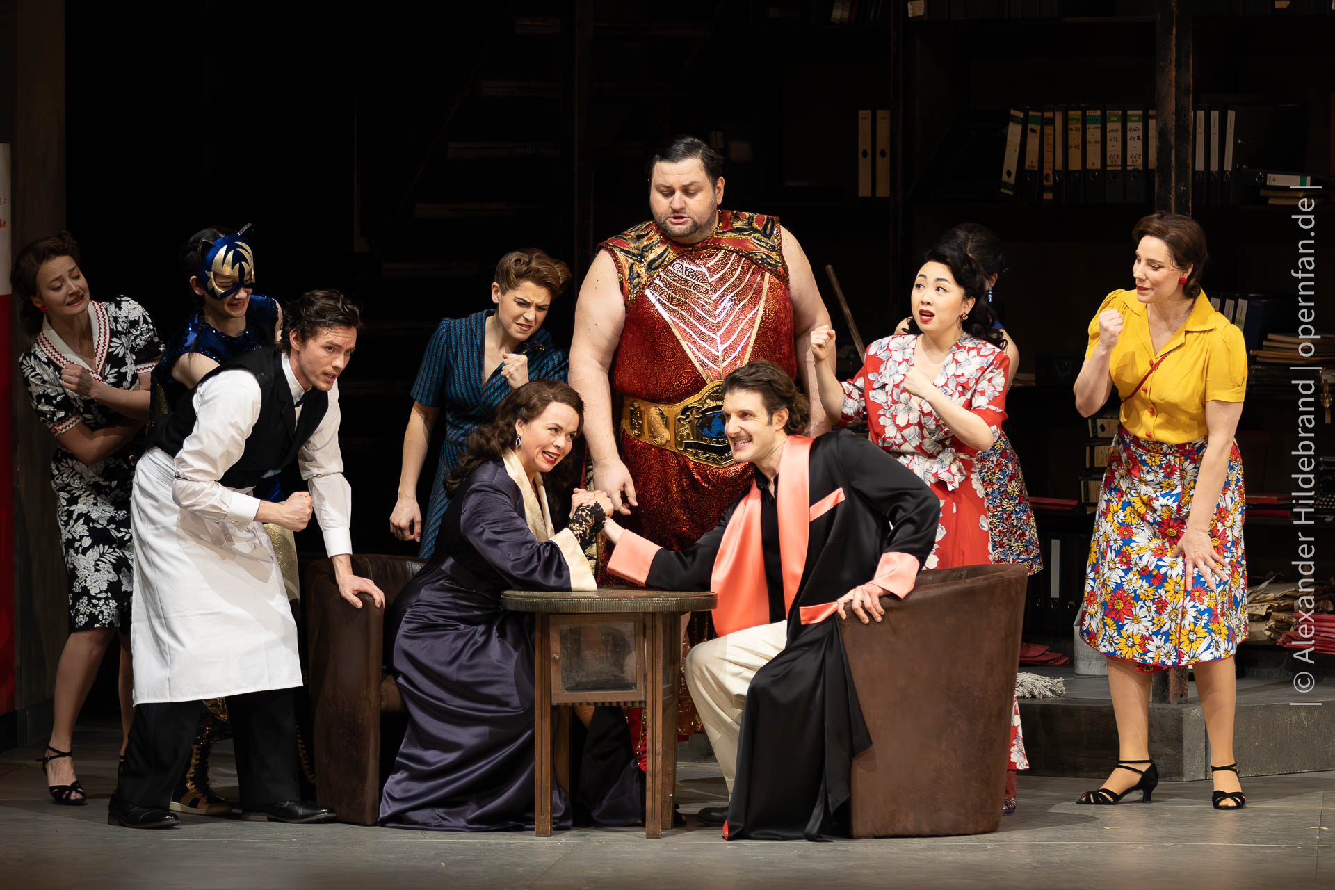 | Foto © Alexander Hildebrand | opernfan.de | Dob Italiana Algier Rossini 121