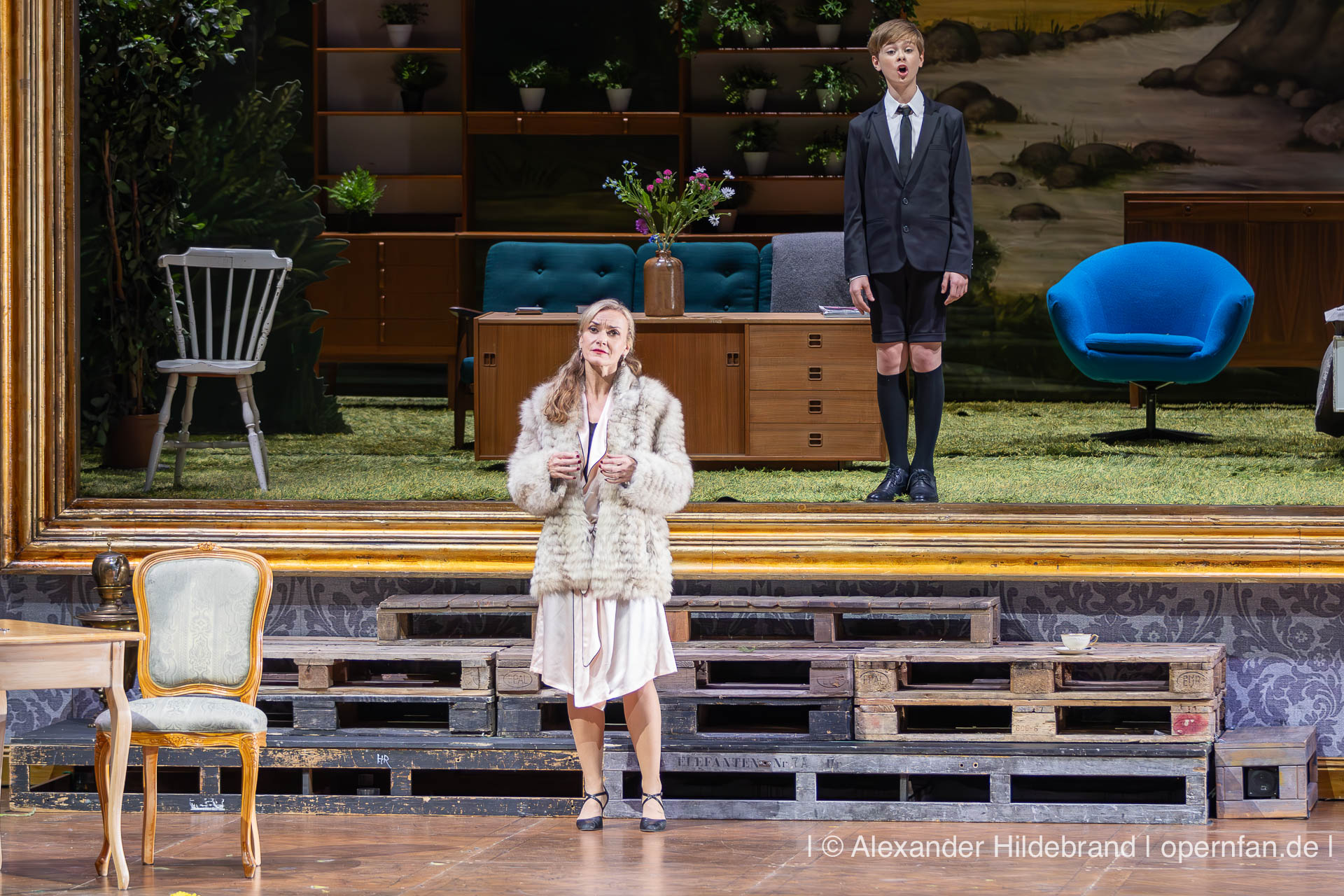 | Foto © Alexander Hildebrand | opernfan.de |Fedora Deutsche Oper Berlin 39