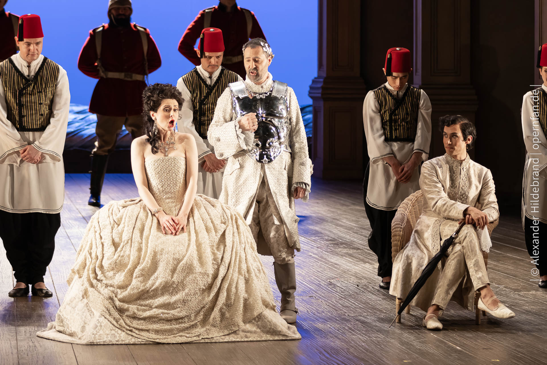| Foto © Alexander Hildebrand | opernfan.de | Giulio Cesare Dob 106