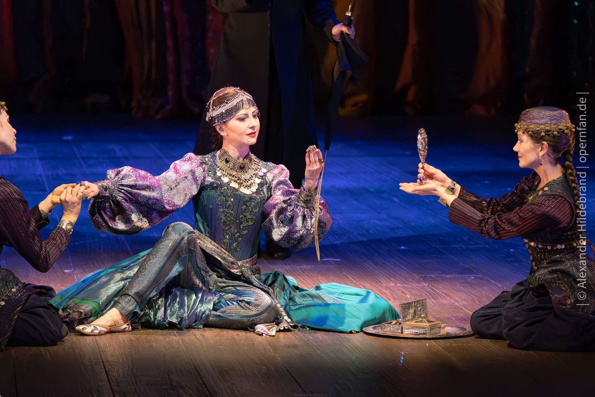 Cleopatra (Elena Tsallagova) | Foto © Alexander Hildebrand | opernfan.de | Giulio Cesare Dob 12