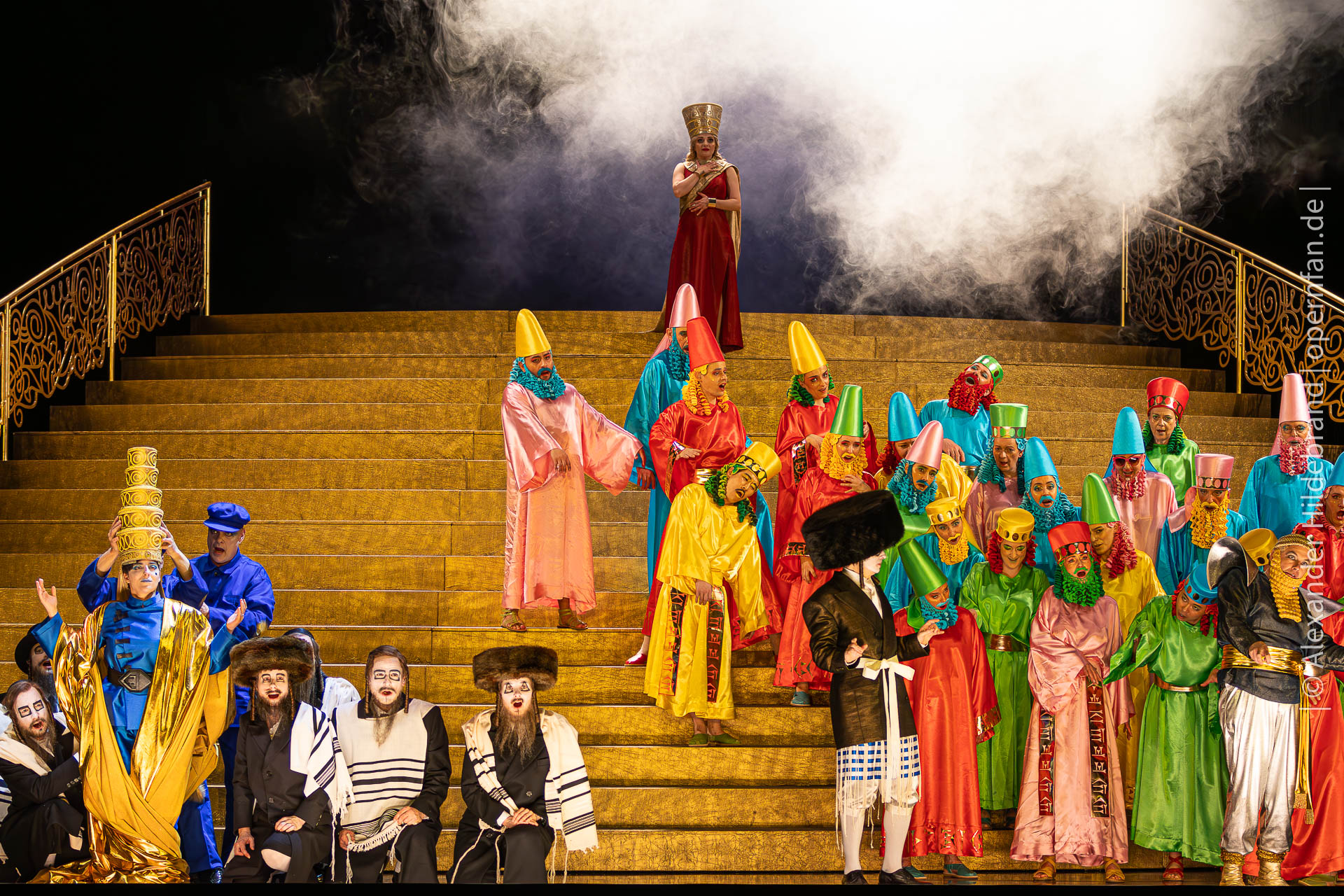 Ensemble, Schlussbild | Foto © Alexander Hildebrand | opernfan.de | Belshazzar KOB 51